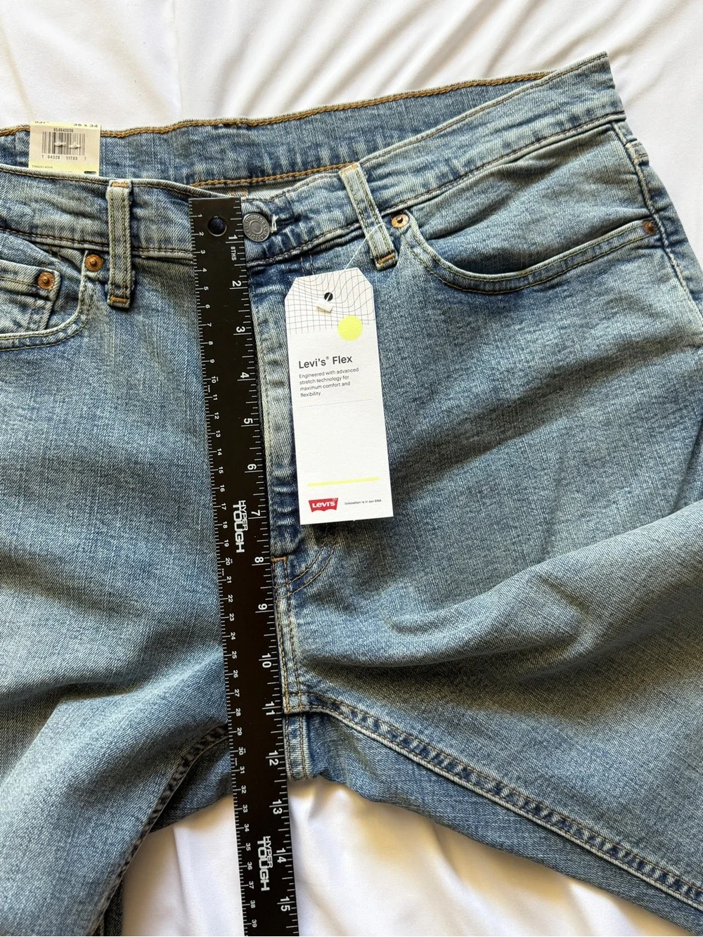 Levi’s 531 FLEX NWT 36x34 Light Blue Was Athletic Slim Stretch